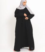 Black 2 Piece Formal Kimono 6