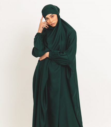 Forest Green Khimar 4