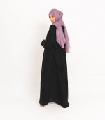 Plain Black Abaya 4