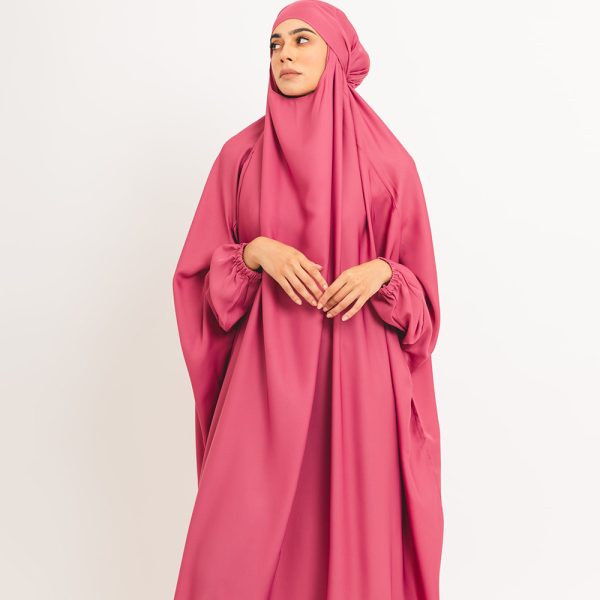 Hot Pink Khimar