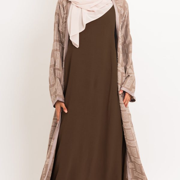 Brown Inner Slip Dress