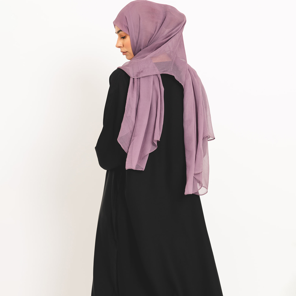 Plain Black Abaya